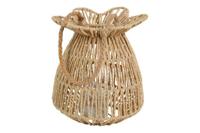 Decostar Windlicht ro Gwenda 25 cm naturel