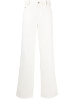 Miu Miu jean à coupe ample - Blanc