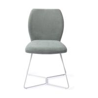 Jesper Home Ikata eetkamerstoel Breezy Blue beehive white