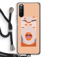 Surprise: Sony Sony Xperia 10 III Transparant Hoesje met koord