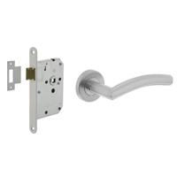 Intersteel Compleet deurklinksetLisa RVS - 0035.124098