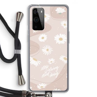 Daydreaming becomes reality: OnePlus 9 Pro Transparant Hoesje met koord