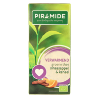 Verwarmend groene thee sinaasappel & kaneel bio 20 Zakjes