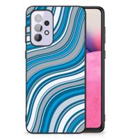 Samsung Galaxy A33 5G Back Case Waves Blue