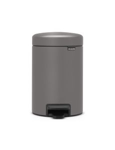 Brabantia pedaalemmer Newlcon 3 liter mineral concrete grey