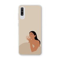 Fresh coffee: Samsung Galaxy A70 Transparant Hoesje