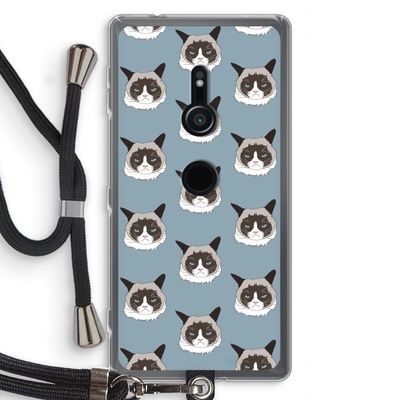 It's a Purrr Case: Sony Xperia XZ2 Transparant Hoesje met koord