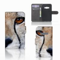 Samsung Galaxy Xcover 3 | Xcover 3 VE | Telefoonhoesje | Met pasjeshouder | Cheetah
