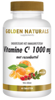 Golden Naturals Vitamine C 1000mg met rozenbottel Tabletten