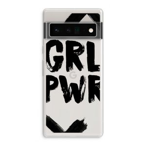 Girl Power #2: Google Pixel 6 Pro Transparant Hoesje