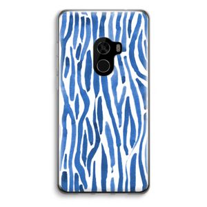 Blauwe nerven: Xiaomi Mi Mix 2 Transparant Hoesje
