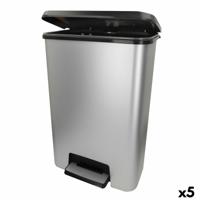 Vuilnisemmer Curver Grijs Plastic 50 L (5 Stuks)