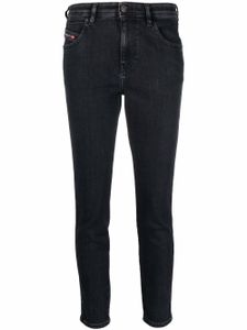 Diesel jean skinny Babhila à taille mi-haute - Noir