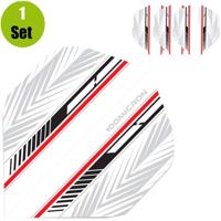 Designa Racing Flights Rood & Zwart