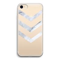 Marmeren pijlen: iPhone 7 Transparant Hoesje