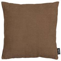 WOOOD Femia Kussen - Polyester - Zand - 45x45x10