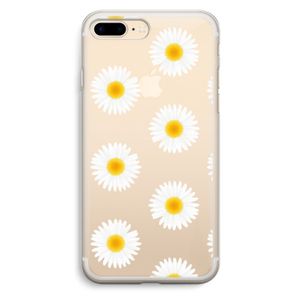 Margrietjes: iPhone 7 Plus Transparant Hoesje