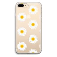 Margrietjes: iPhone 7 Plus Transparant Hoesje Margrietjes: iPhone 7 Plus Transparant Hoesje