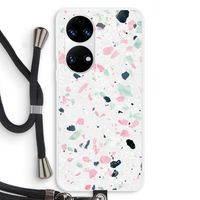 Terrazzo N°3: Huawei P50 Transparant Hoesje met koord