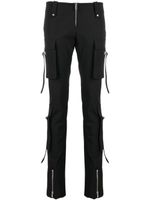 Blumarine pantalon skinny à taille basse - Noir