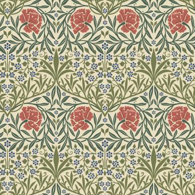 Dutch Wallcoverings Hidden Tr2 -Oxford Union Red/Grn - Rood/Groen