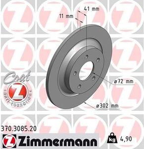 Remschijf Coat Z 370308520