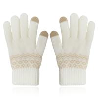 LGT JWLS Winterse Dameshandschoenen - Beige Wit