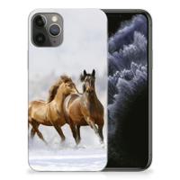 Apple iPhone 11 Pro | TPU Hoesje | Paarden