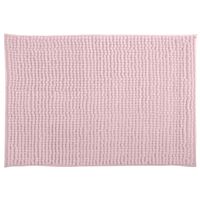 MSV Badkamerkleed/badmat tapijtje voor op de vloer - lichtroze - 40 x 60 cm - Microvezel   -