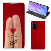 Samsung Galaxy S20 Plus Hippe Standcase Liefde - Origineel Romantisch Cadeau