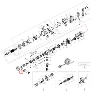 Carat XCA504631P Handvat met kraag voor A-2225