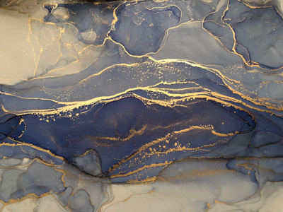 Navy blauwe rots stenen structuur vinyl tapijt