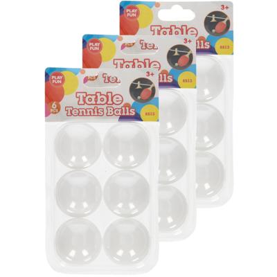 Tafeltennisballetjes - 40 mm/4 cm - 18x balletjes - tafeltennissen - pingpong balletjes