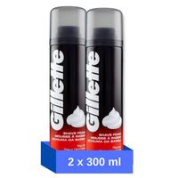 Gillette Basic Scheerschuim Regular - 300 ml - 2 stuks - thumbnail