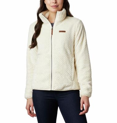 Columbia Fire Side™ II Sherpa Fz Fleece Dames Chalk M