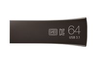 Samsung BAR Plus USB-stick 64 GB Titaangrijs MUF-64BE4/APC USB 3.2 Gen 2 (USB 3.1) - thumbnail