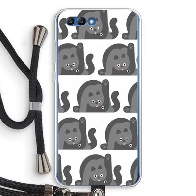 Cats: Honor 10 Transparant Hoesje met koord