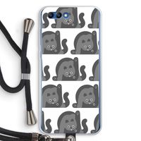 Cats: Honor 10 Transparant Hoesje met koord