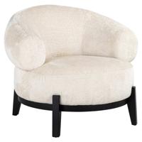 Fauteuil Montana White Chenille