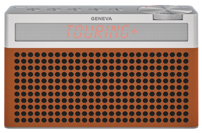 Geneva Touring / S+ oplaadbare portable hi-fi DAB+ en FM radio met Bluetooth Cognac