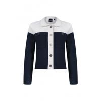 Poools - Blauw | Dames | Vest | Blauw | 42 | regular | Kamst mode