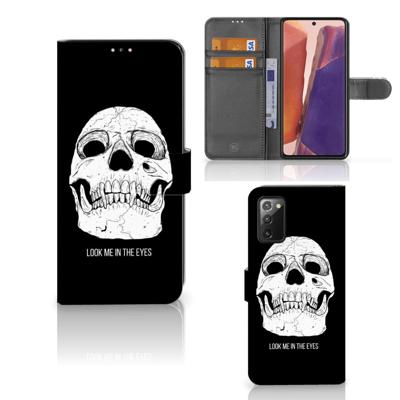 Telefoonhoesje met Naam Samsung Galaxy Note 20 Skull Eyes Telefoonhoesje met Naam Samsung Galaxy Note 20 Skull Eyes