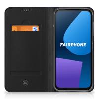 Bookcase voor Fairphone 5 Watercolor Paars