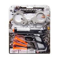 LG Imports Politie speelgoed set - pistool met accessoires - verkleed rollenspel - plastic - voor kinderen   - - thumbnail