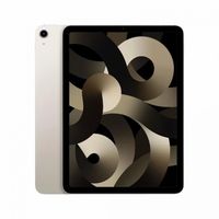 Refurbished iPad Air 5 64 GB 5G Sterrenlicht  Als nieuw - thumbnail