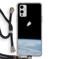 Alone in Space: OnePlus 9 Transparant Hoesje met koord