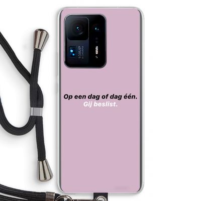 gij beslist: Xiaomi Mi Mix 4 Transparant Hoesje met koord