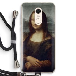 Mona Lisa: Xiaomi Redmi 5 Transparant Hoesje met koord