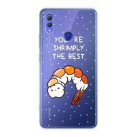 You're Shrimply The Best: Honor Note 10 Transparant Hoesje