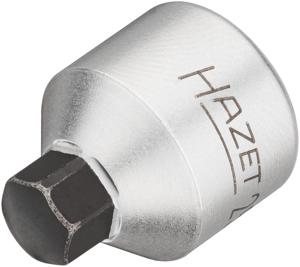 HAZET Remzadel dopsleutelbit 2584-8 · 3/8 inch (10 mm) vierkant hol · Binnen-zeskant-profiel · SW 8 mm
